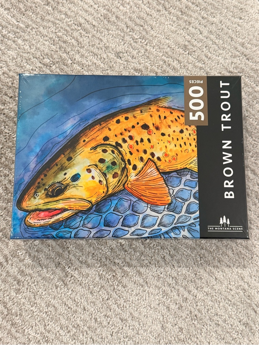 Trout Fish puzzle sealed